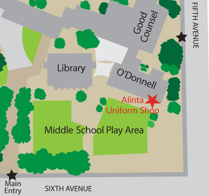 Uniform Shop Map